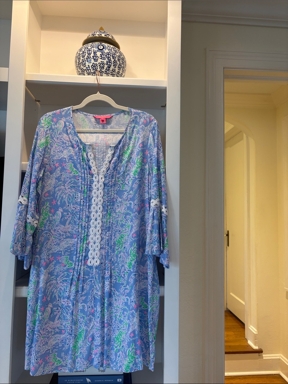 Lilly Pulitzer three quarter sleeve Shift Dress